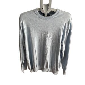 Christian Lacroix Sweater Mens XXL Light Blue Crewneck Polished Classic